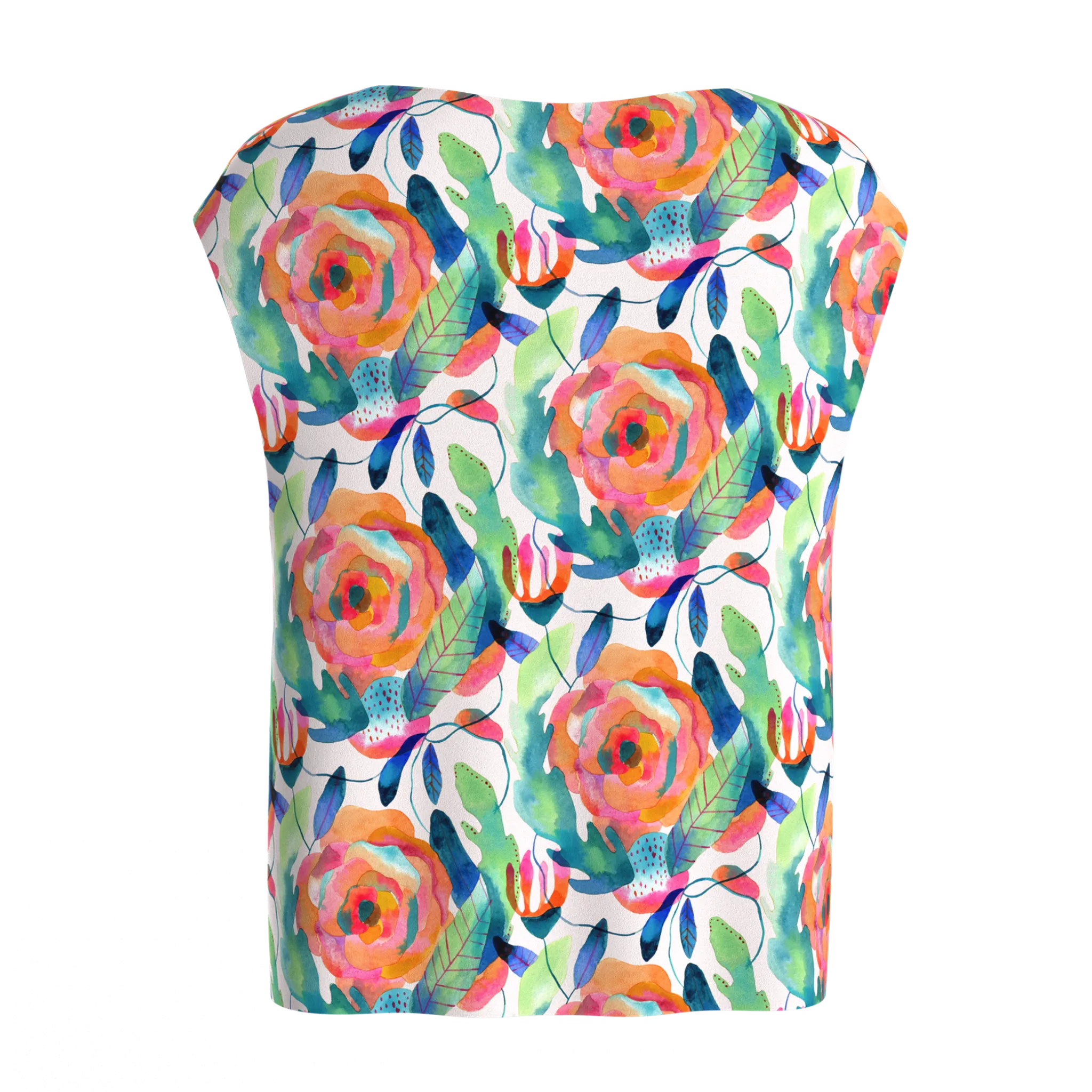Boat Neck Blouse