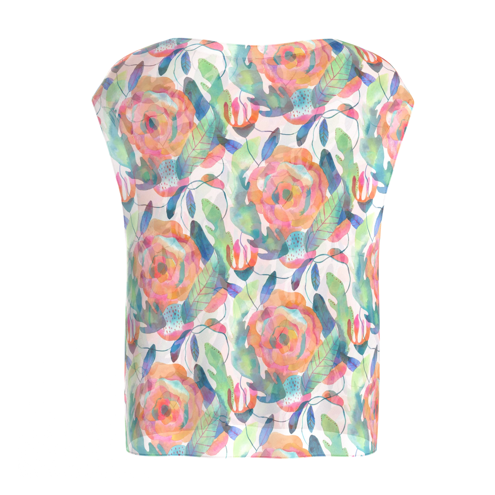 Boat Neck Blouse