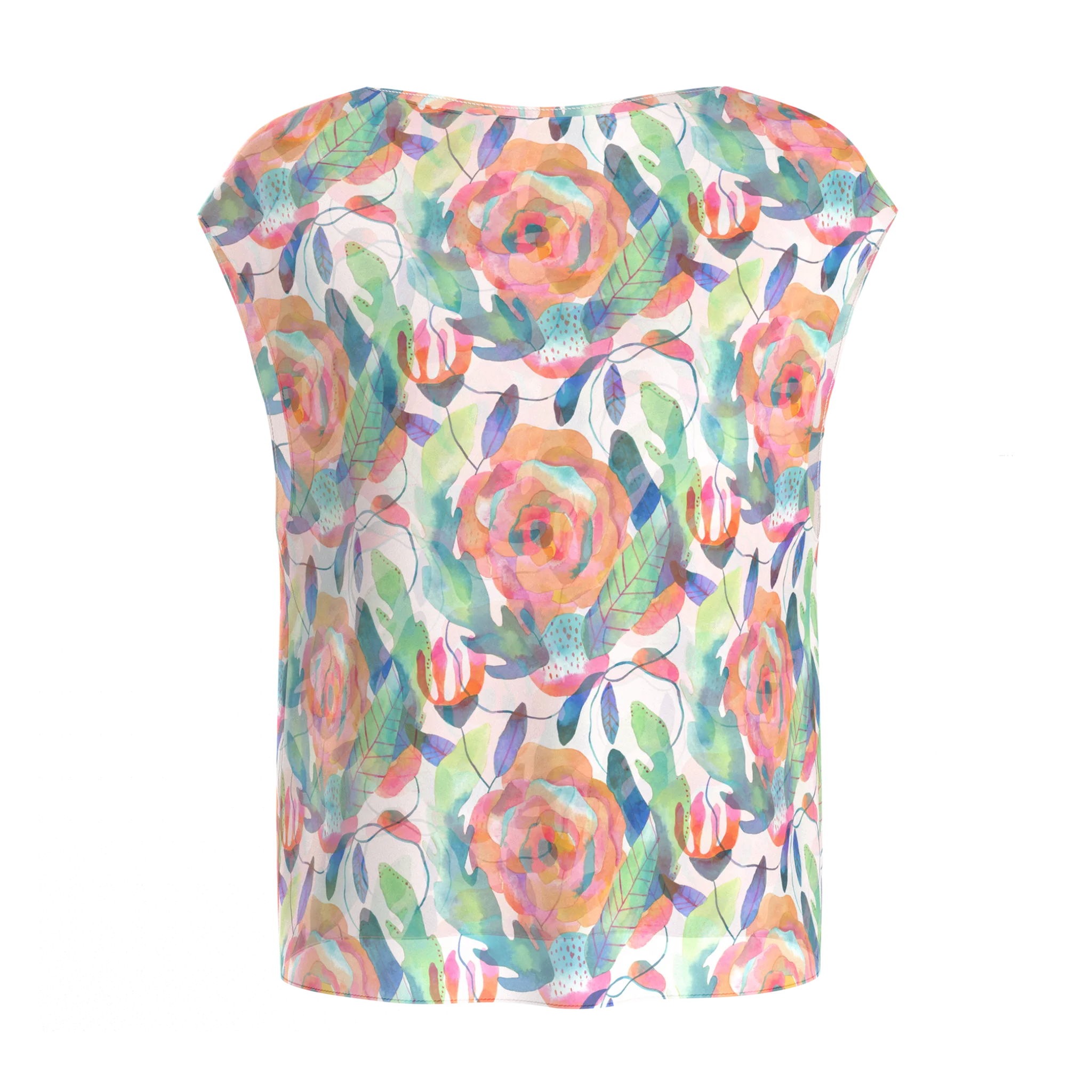 Boat Neck Blouse