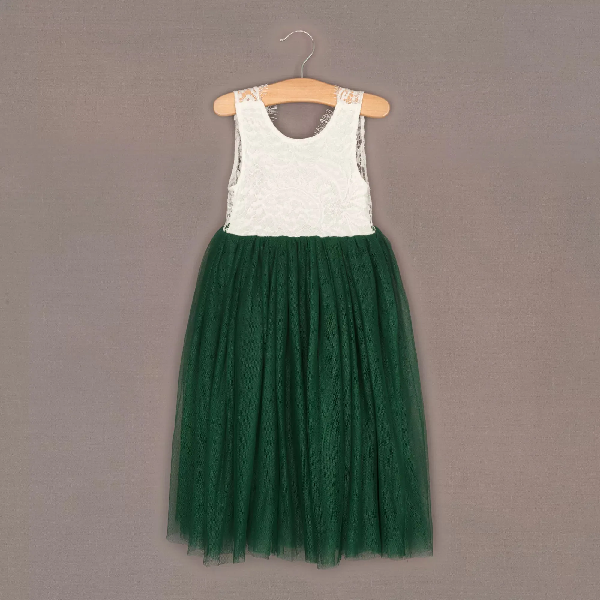 Bohemian Classic Dress - Hunter Green