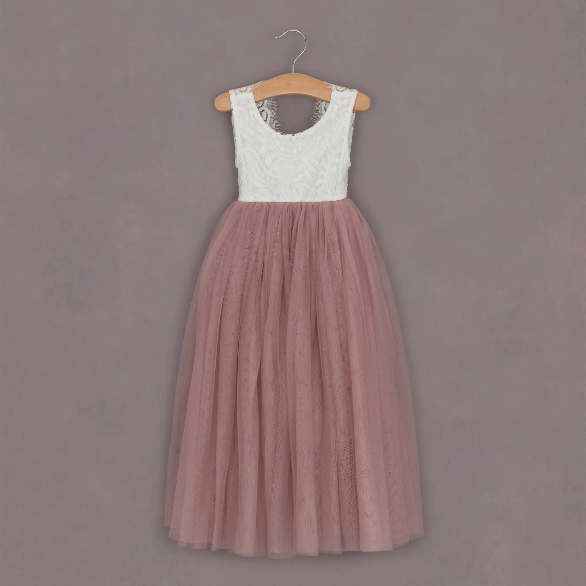 Bohemian Classic Sleeveless Dress - Dusty Rose
