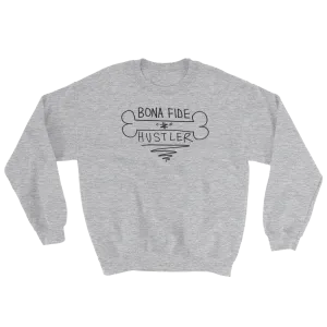 Bona Fide Hustler (Heather Grey) Crewneck Sweatshirt