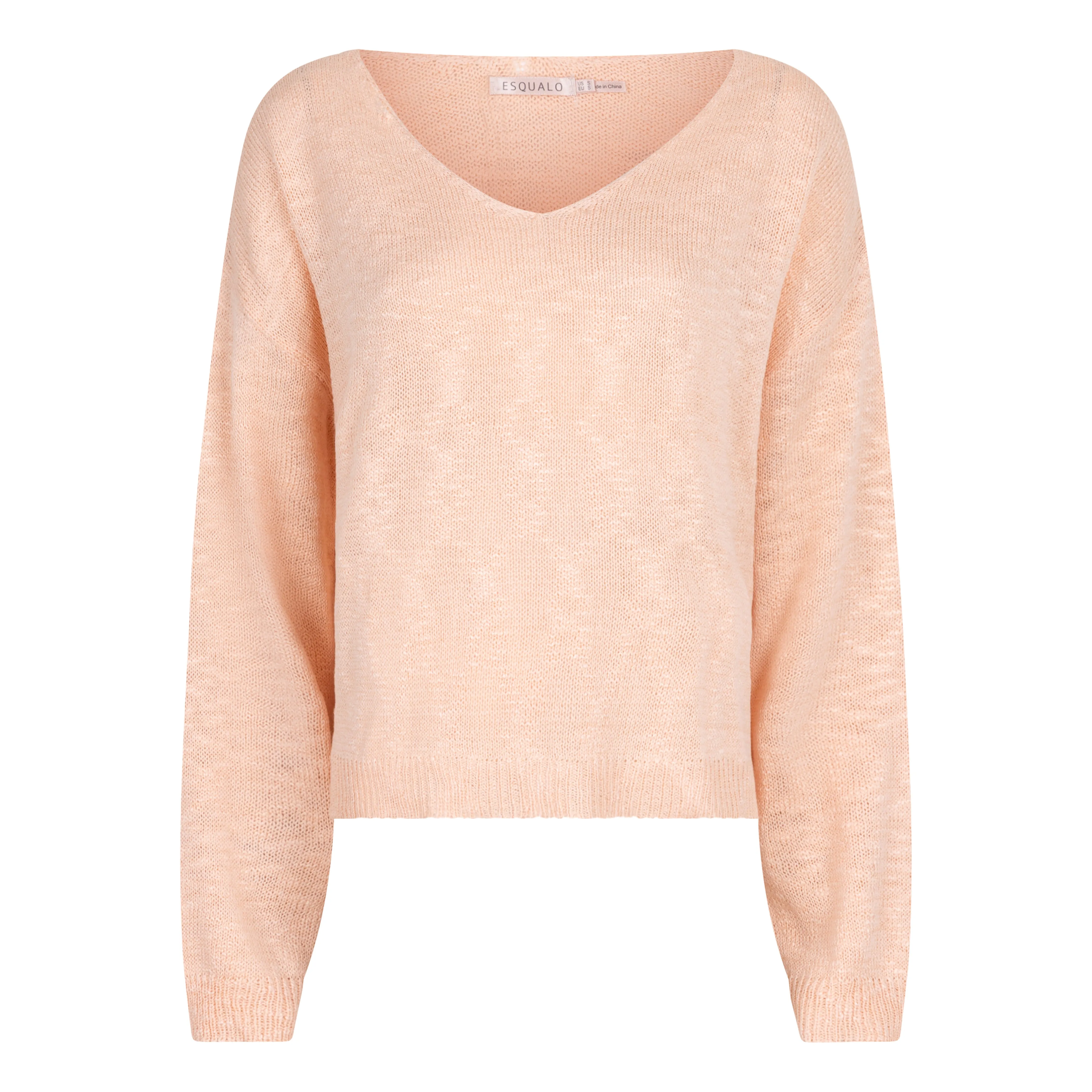 Boxy Slub Lightweight Sweater