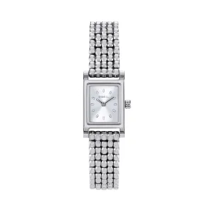 Breil clock demure 16x25mm silver quartz steel Tw2103