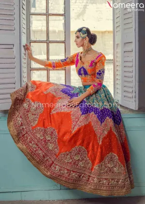 Bridal Lehenga Choli Traditional Indian Lehengas Dress #BS613