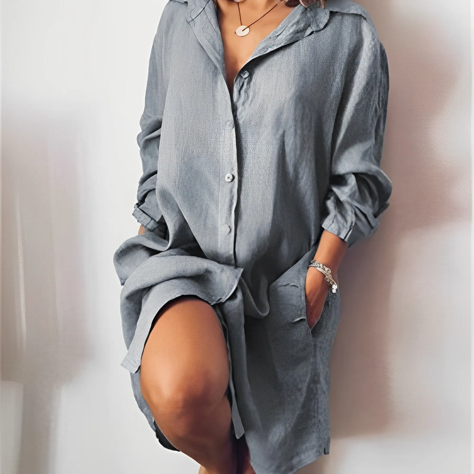 Buchalter® | Casual Linen Blouse