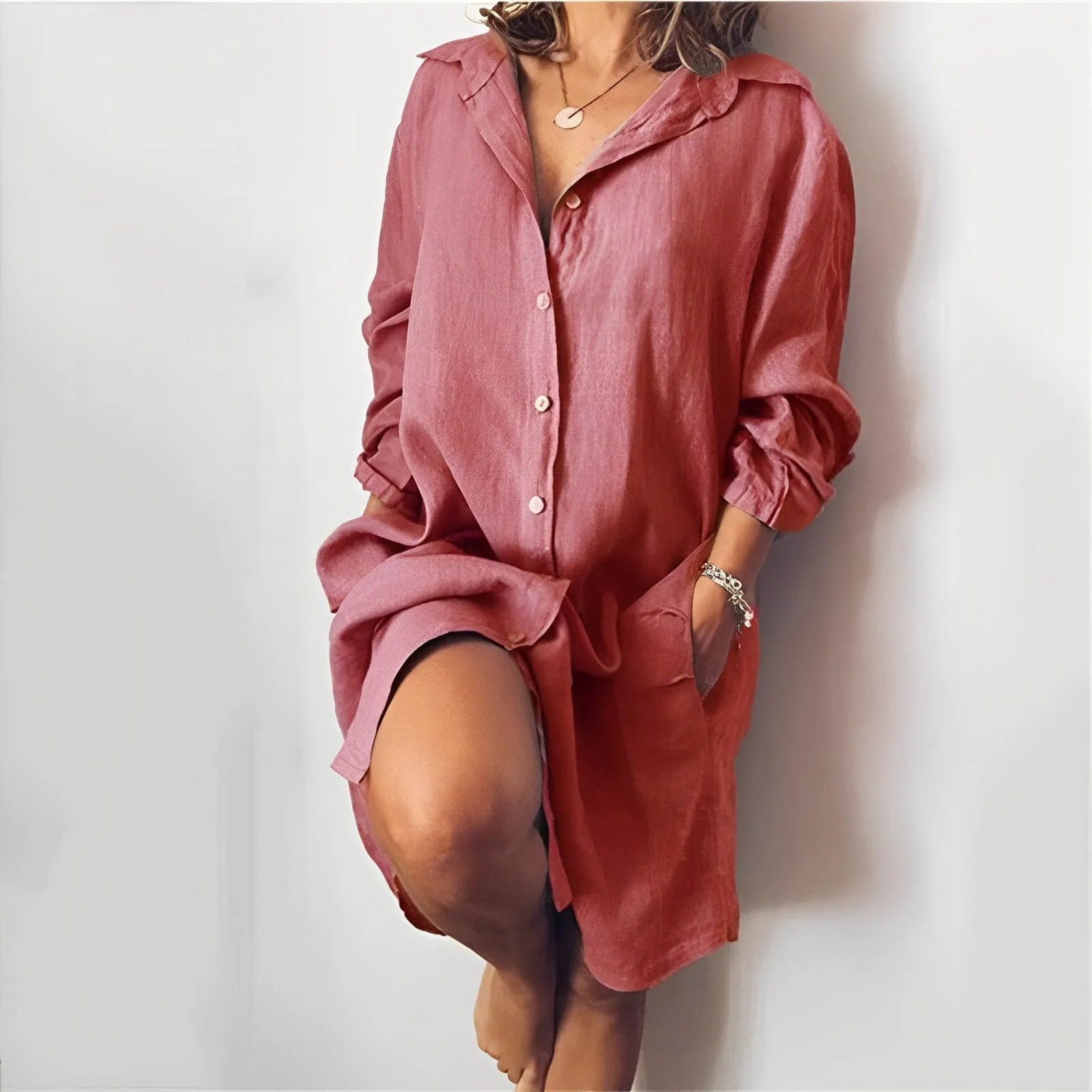 Buchalter® | Casual Linen Blouse