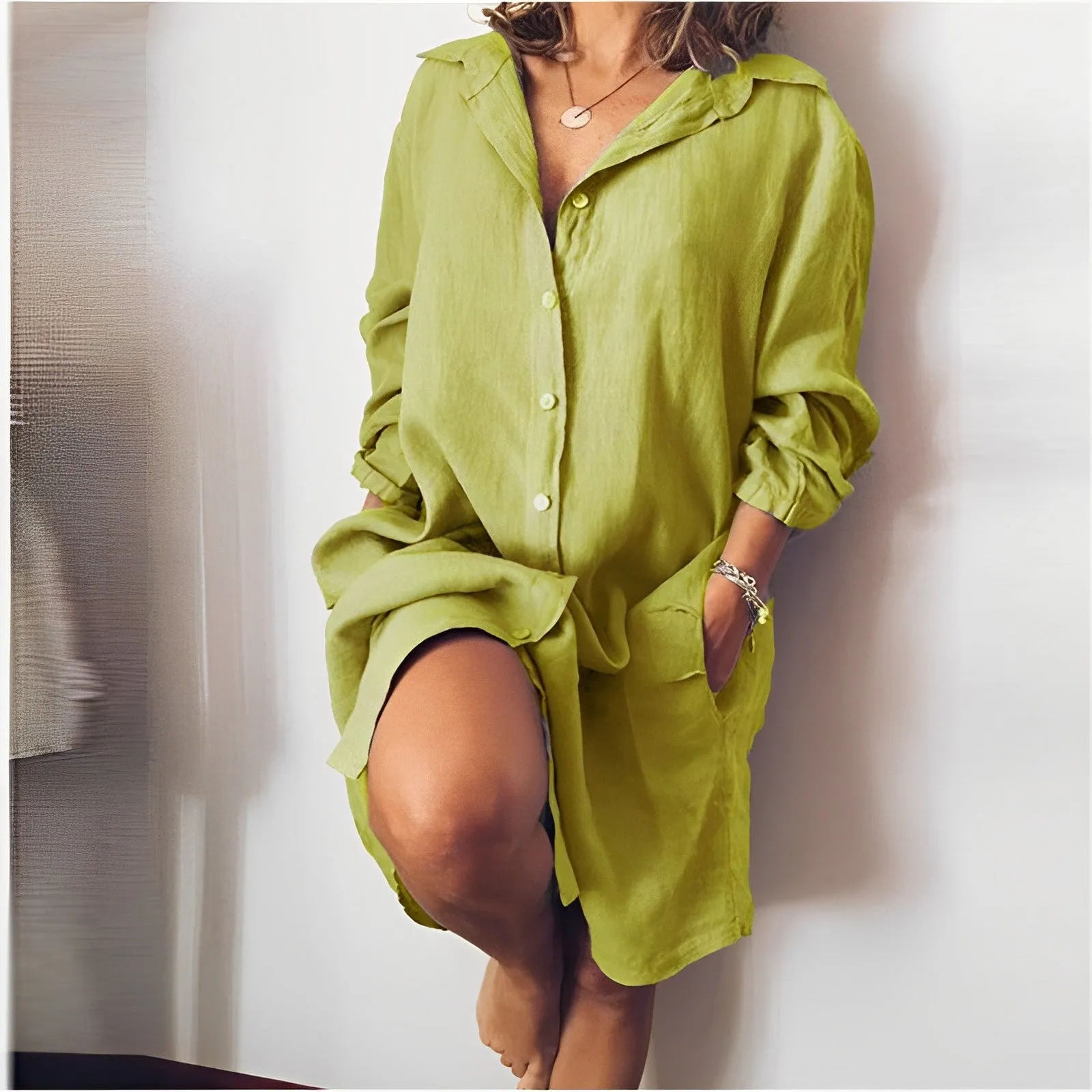Buchalter® | Casual Linen Blouse