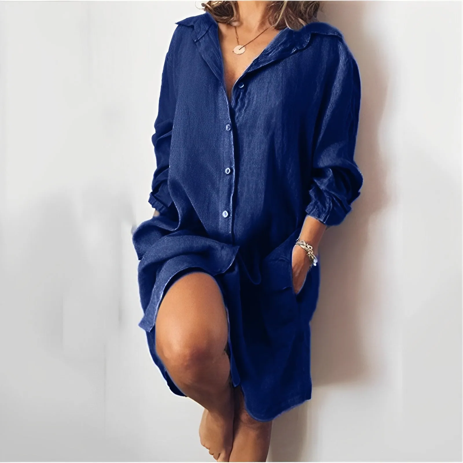 Buchalter® | Casual Linen Blouse