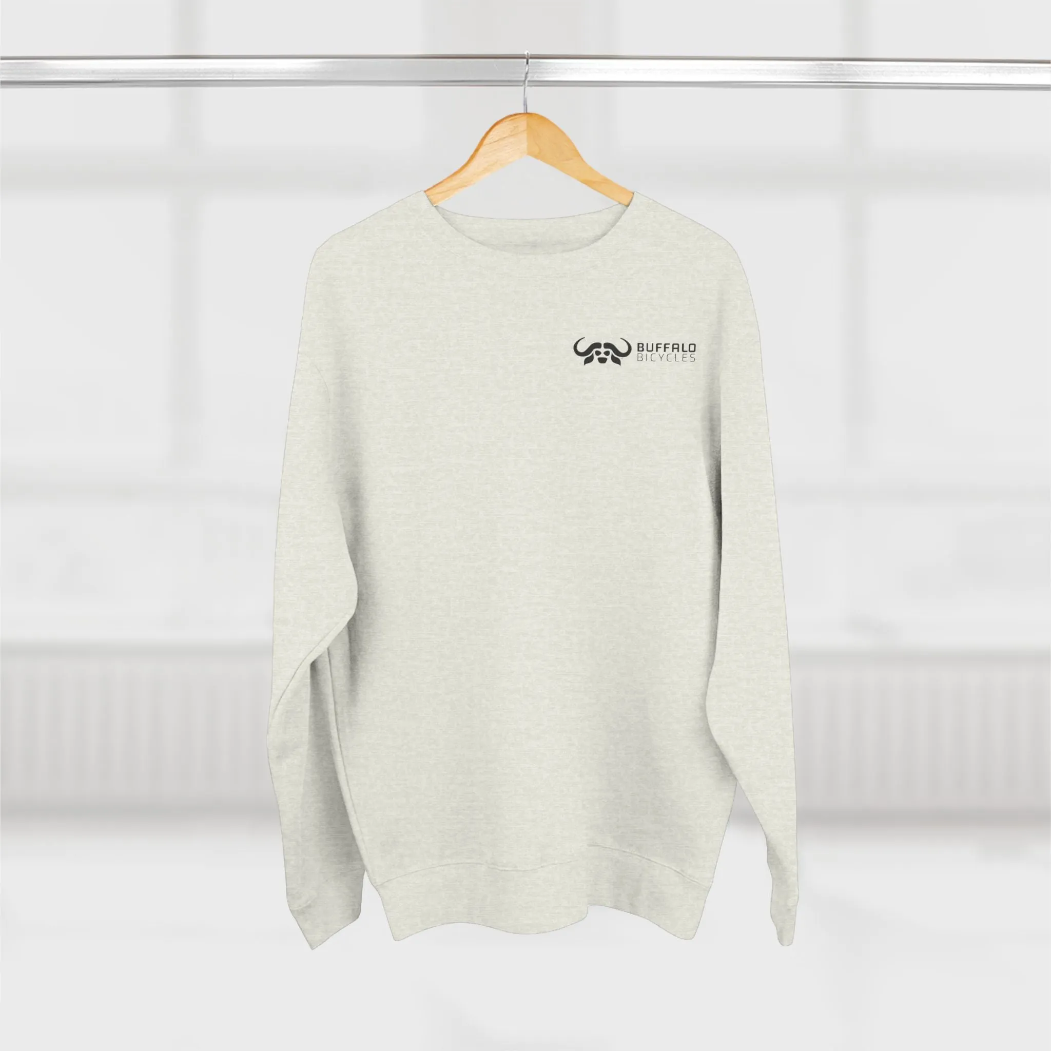 Buffalo Bicycles Crewneck Heather Sweatshirt