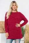 Burgundy Sweater