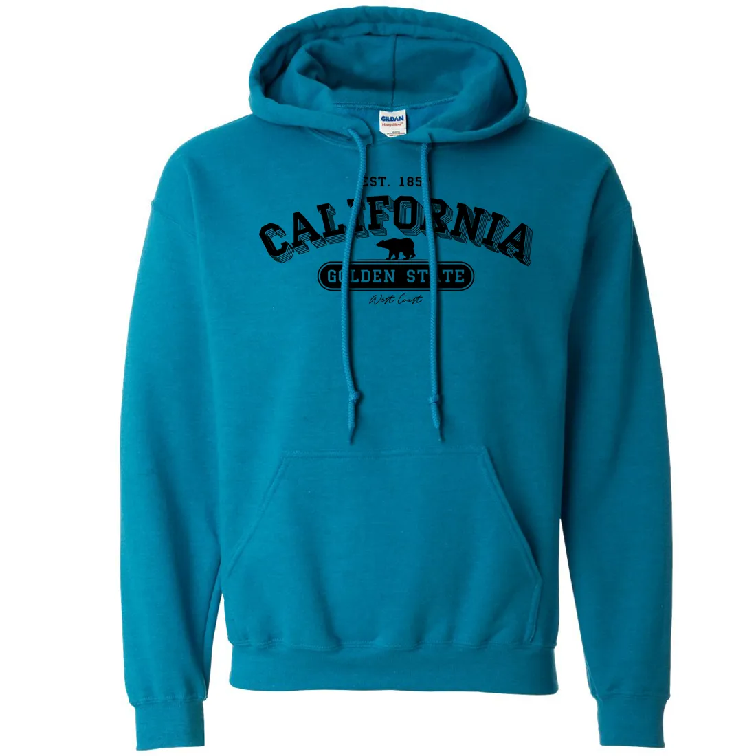 California Golden State 1850 Sweatshirt Hoodie
