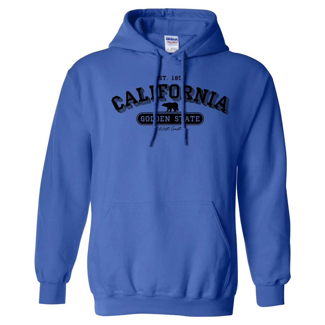 California Golden State 1850 Sweatshirt Hoodie
