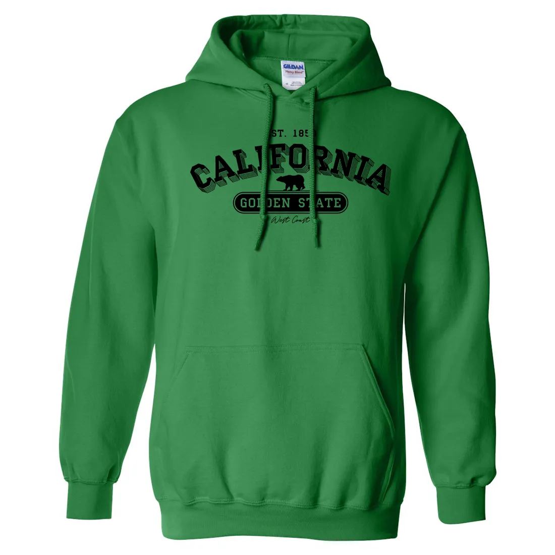California Golden State 1850 Sweatshirt Hoodie