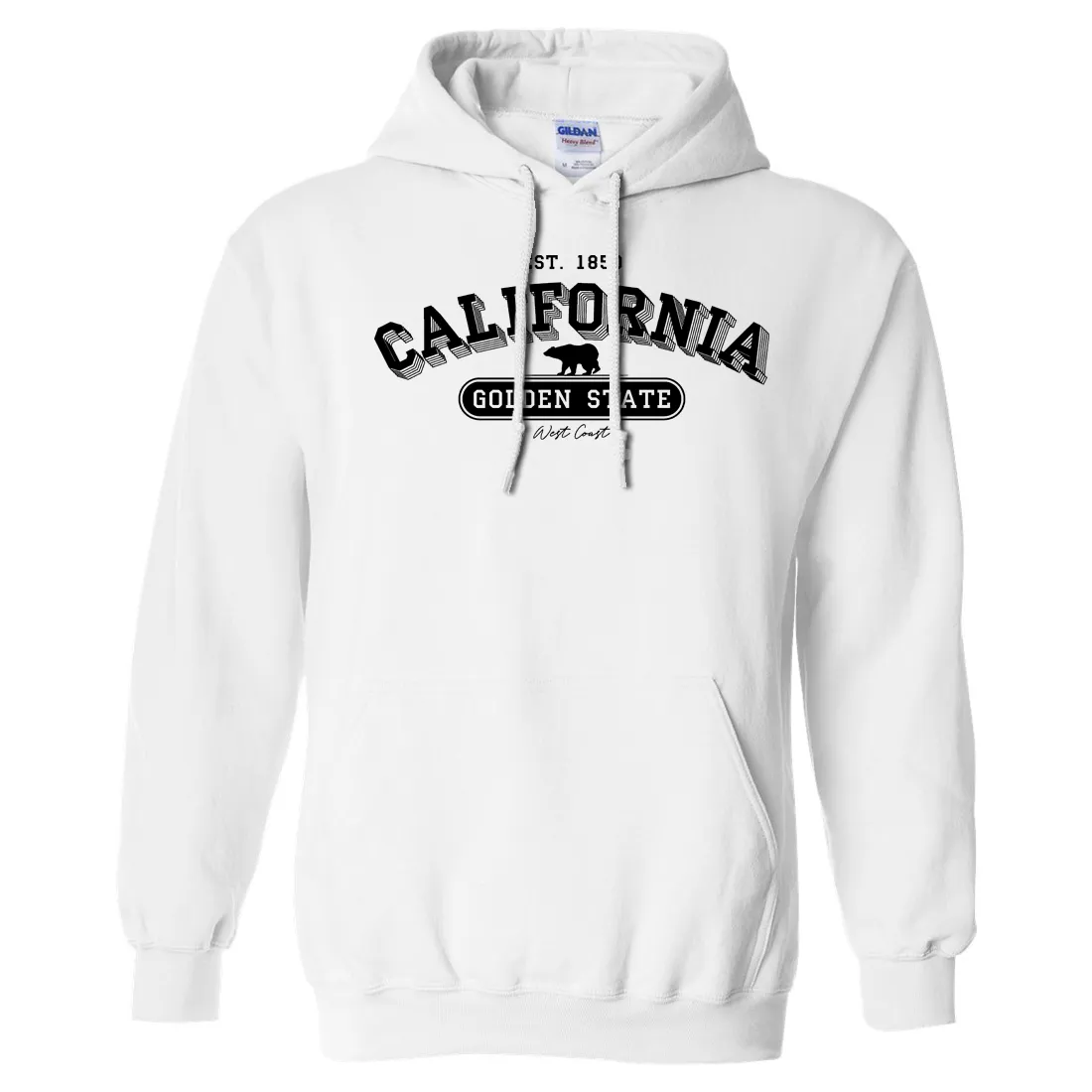 California Golden State 1850 Sweatshirt Hoodie
