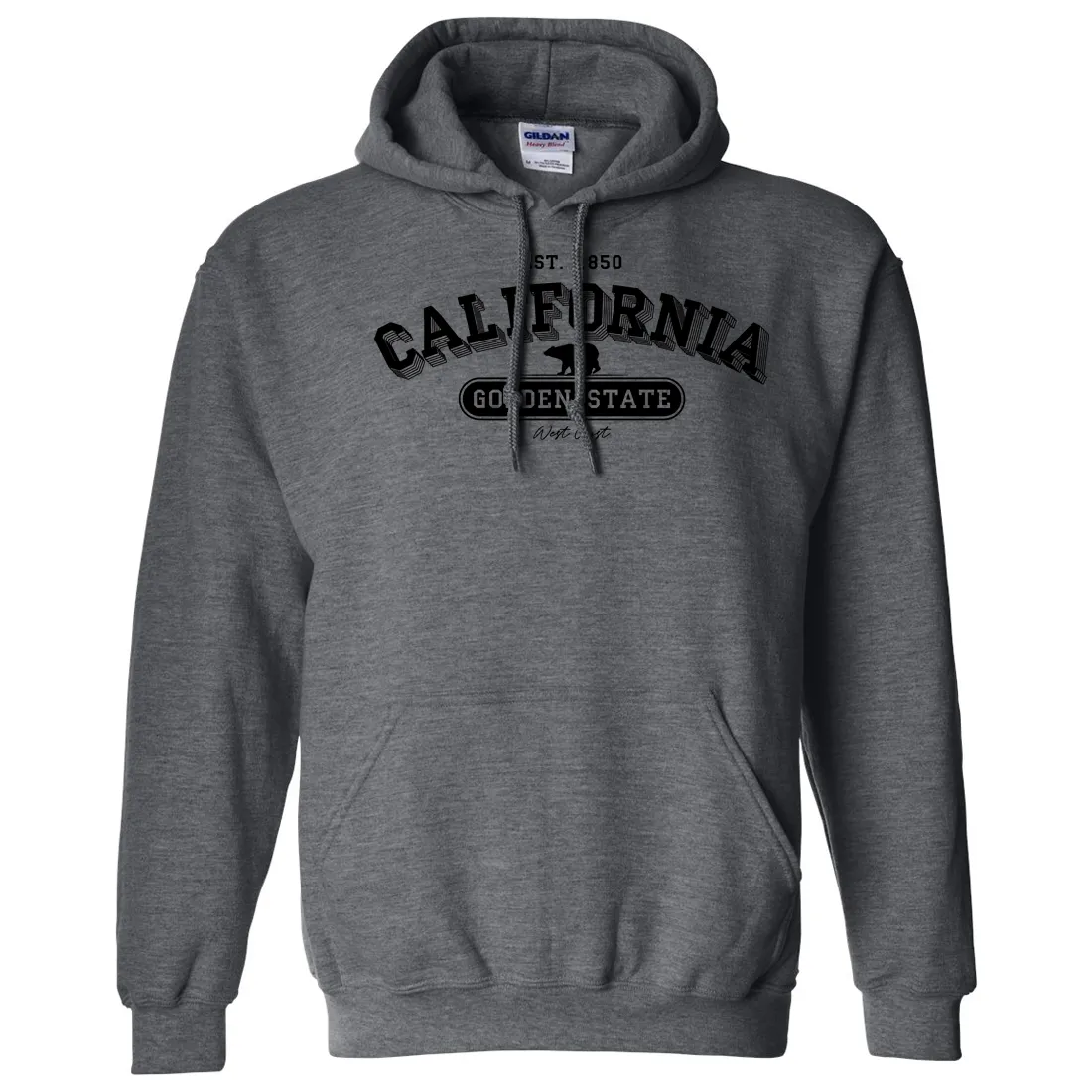 California Golden State 1850 Sweatshirt Hoodie