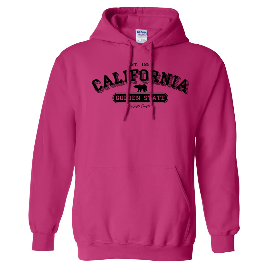 California Golden State 1850 Sweatshirt Hoodie