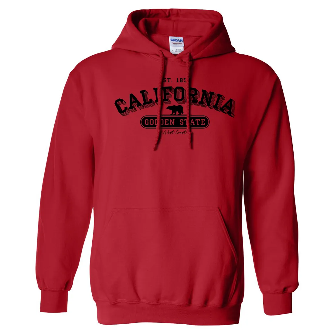 California Golden State 1850 Sweatshirt Hoodie
