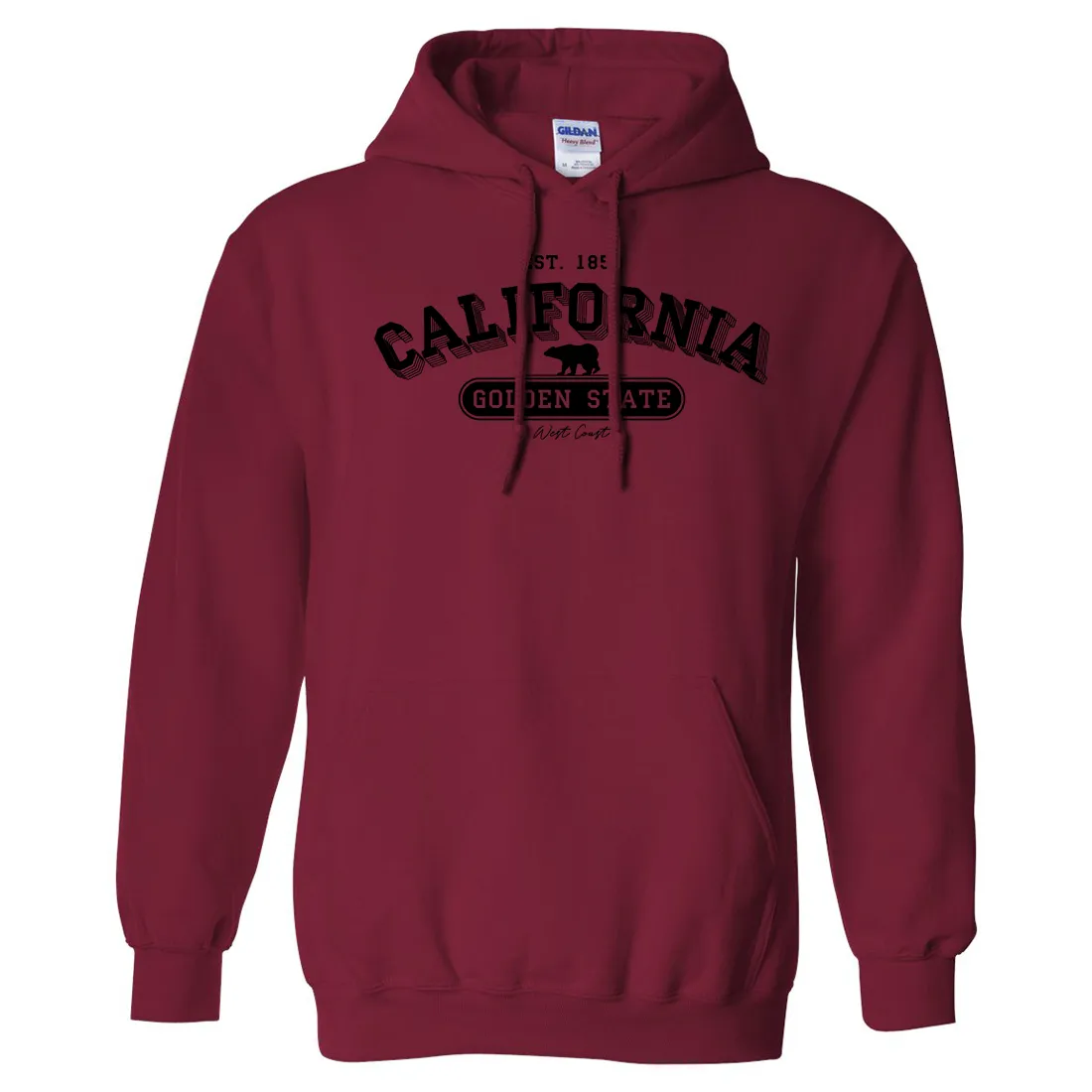 California Golden State 1850 Sweatshirt Hoodie