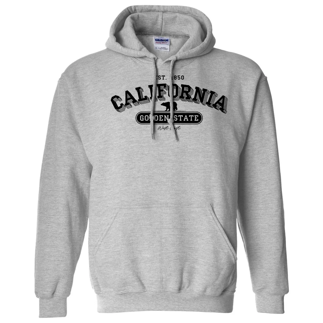 California Golden State 1850 Sweatshirt Hoodie