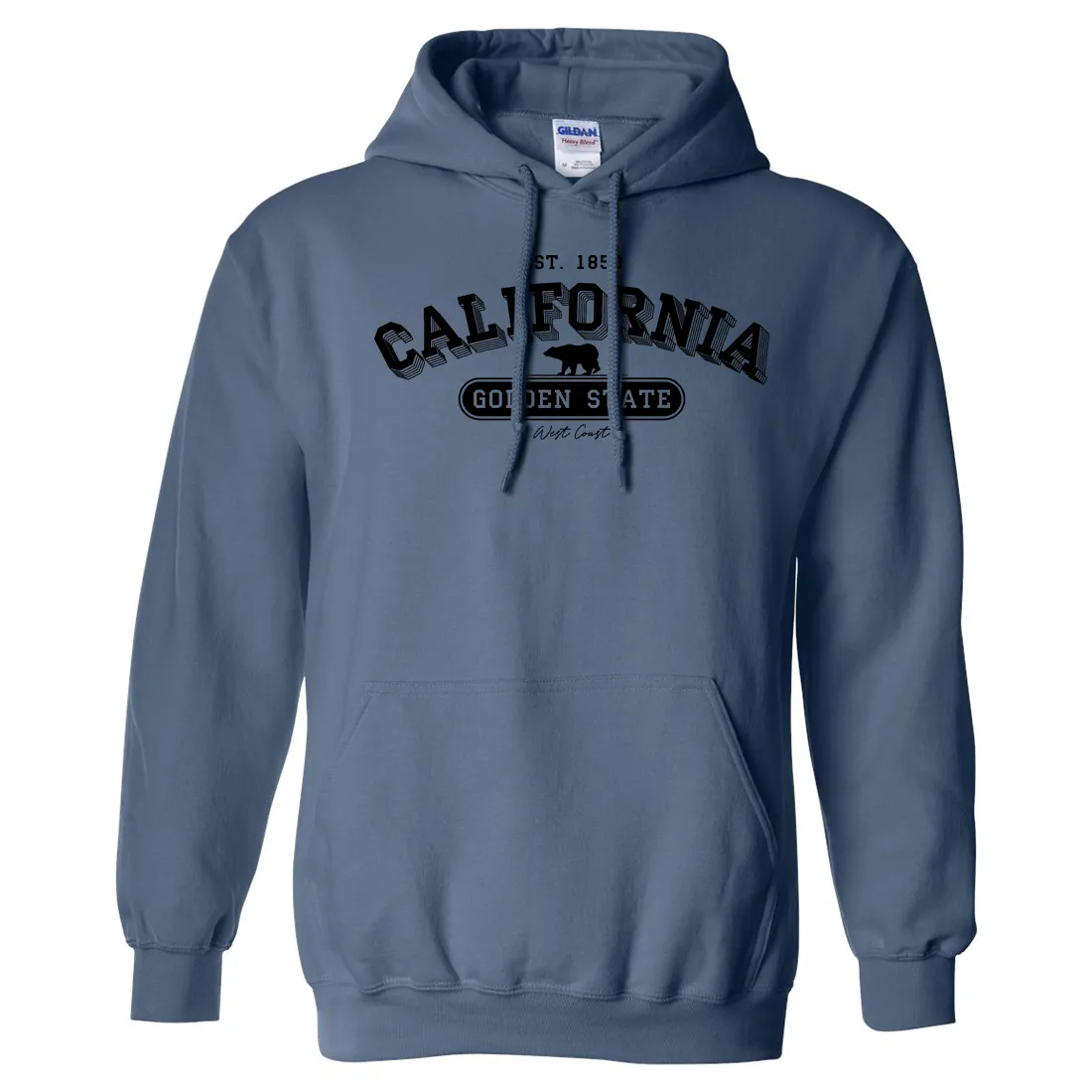 California Golden State 1850 Sweatshirt Hoodie