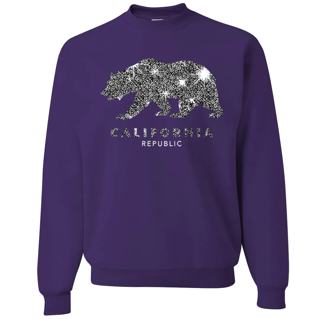 California Republic Sparkle Crewneck Sweatshirt