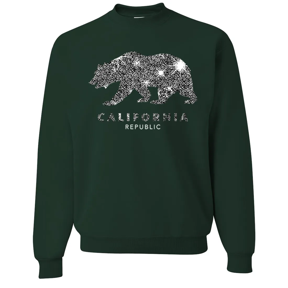 California Republic Sparkle Crewneck Sweatshirt