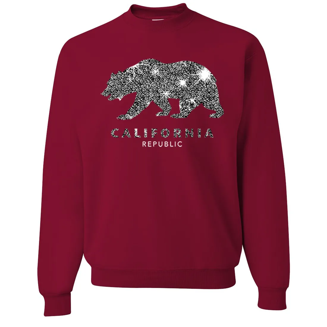 California Republic Sparkle Crewneck Sweatshirt
