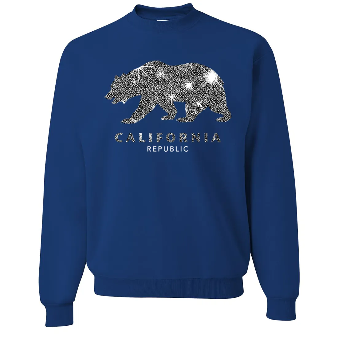 California Republic Sparkle Crewneck Sweatshirt
