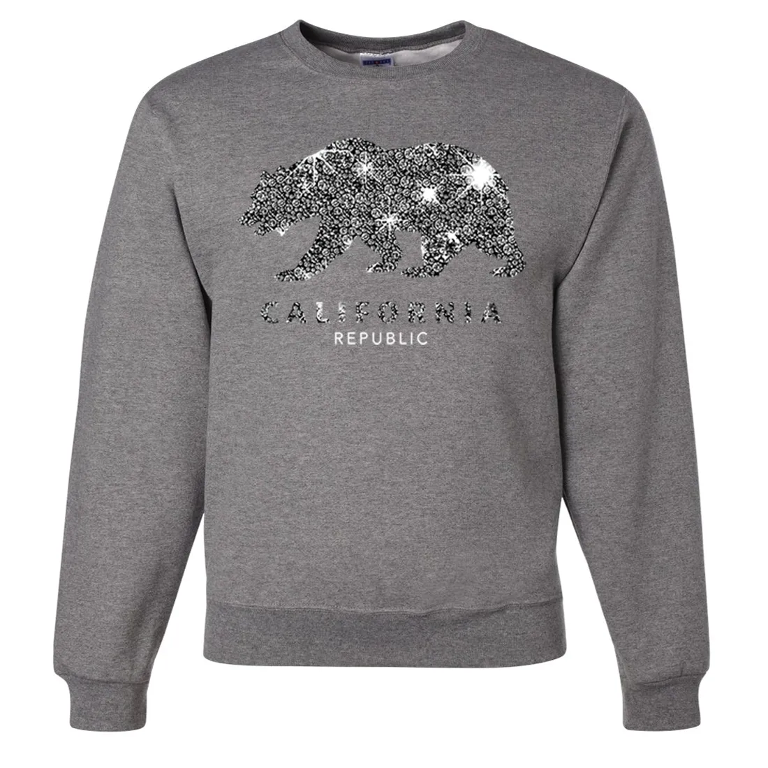 California Republic Sparkle Crewneck Sweatshirt