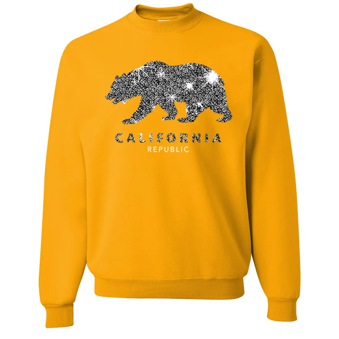 California Republic Sparkle Crewneck Sweatshirt
