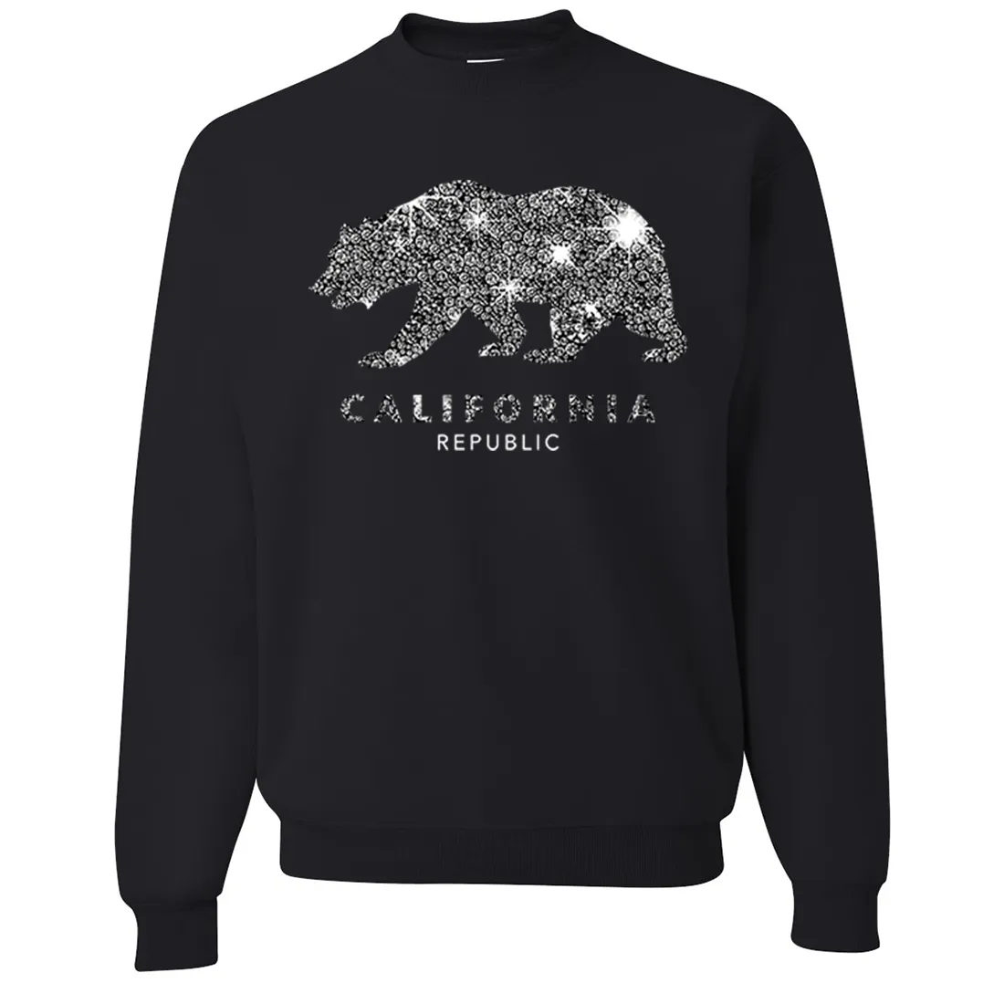 California Republic Sparkle Crewneck Sweatshirt