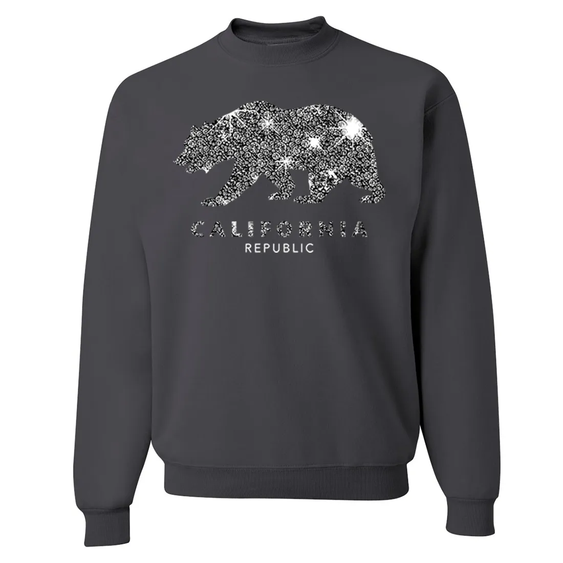 California Republic Sparkle Crewneck Sweatshirt
