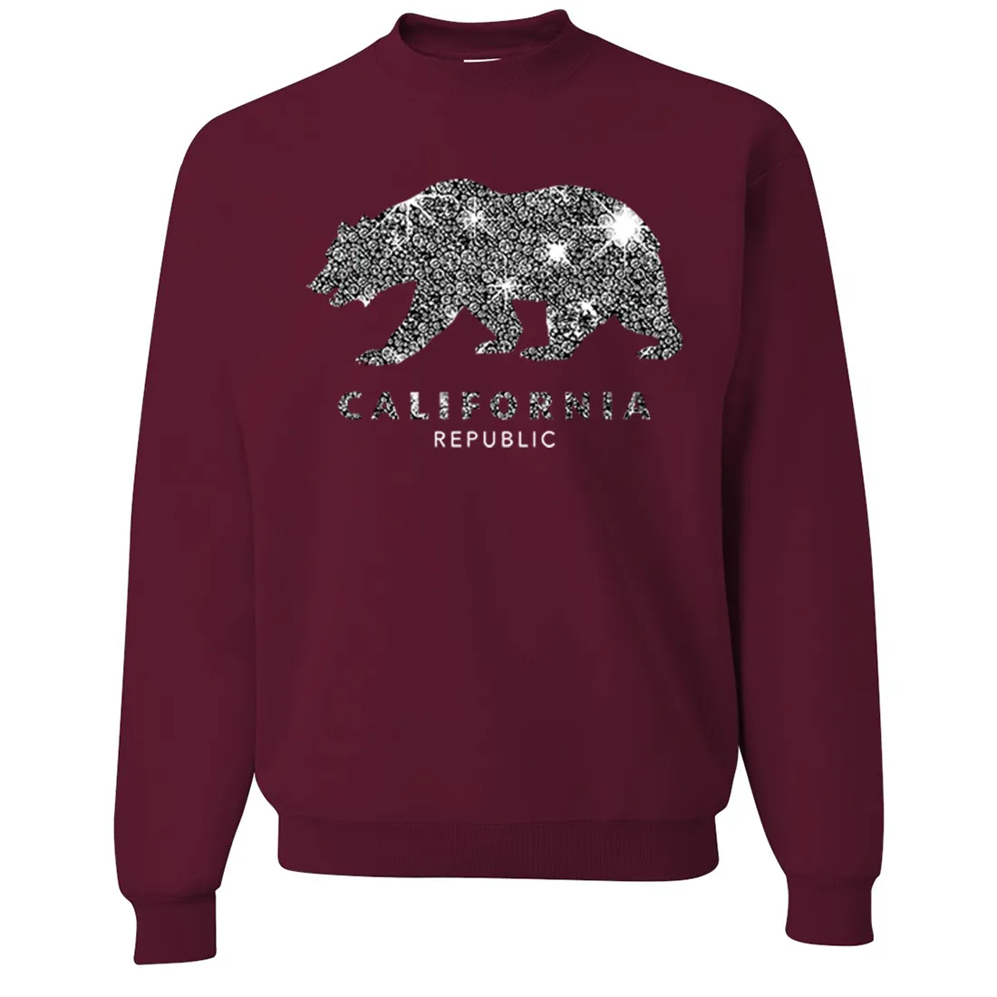 California Republic Sparkle Crewneck Sweatshirt