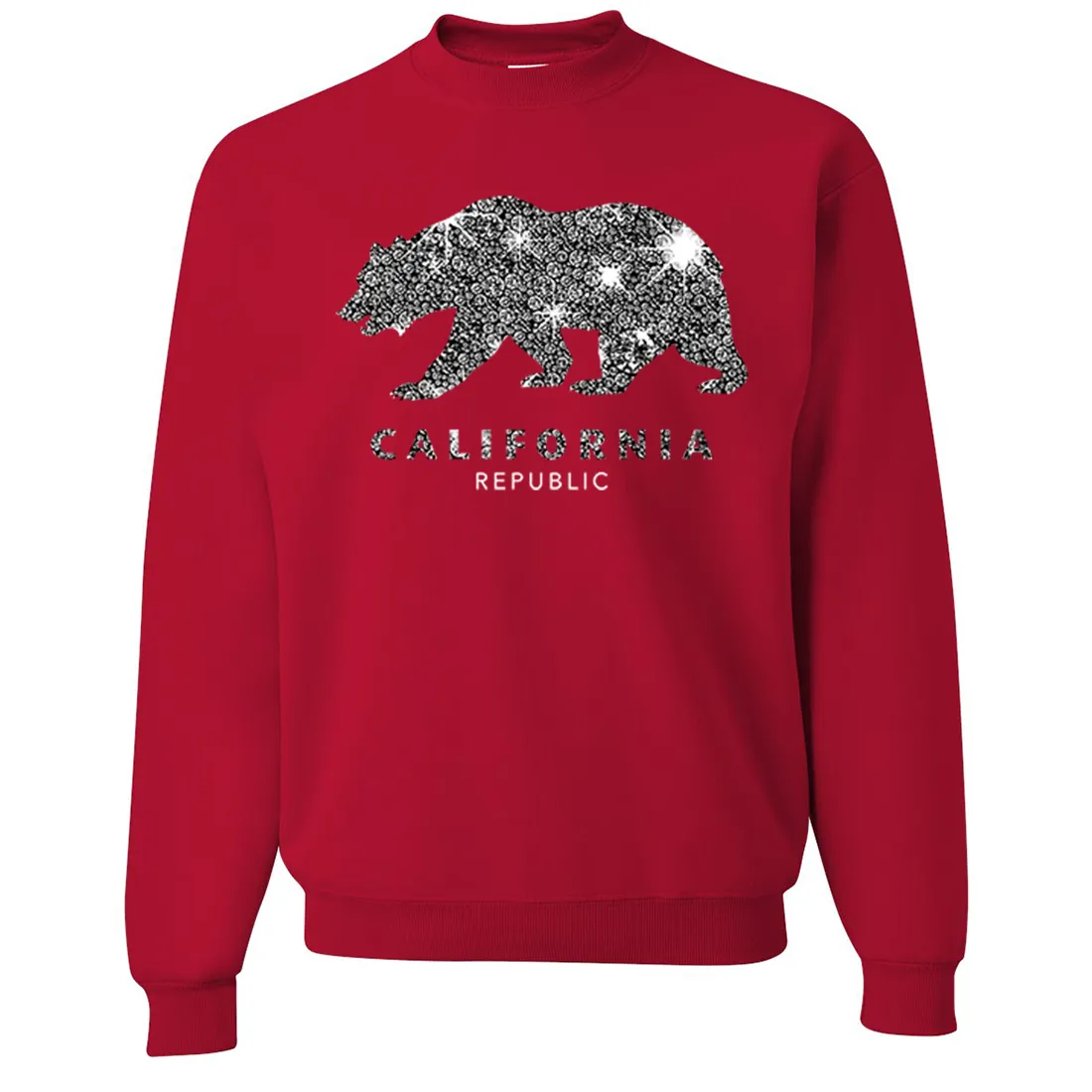 California Republic Sparkle Crewneck Sweatshirt