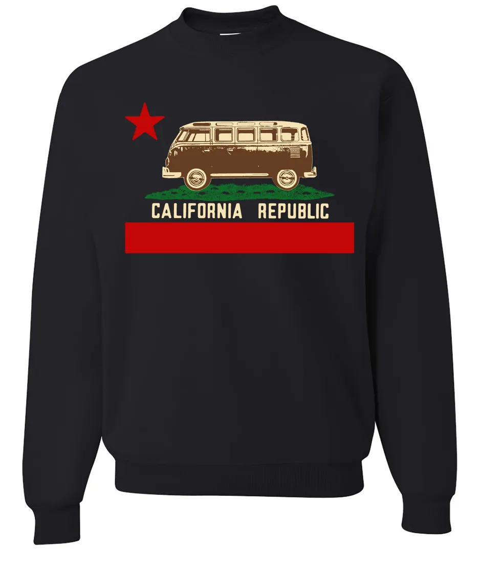 California Republic Vintage Van Crewneck Sweatshirt