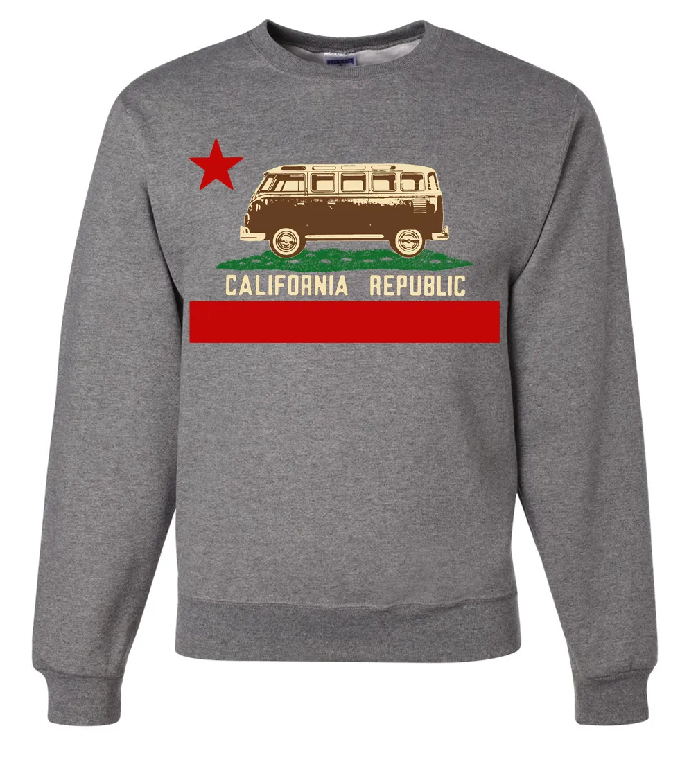 California Republic Vintage Van Crewneck Sweatshirt