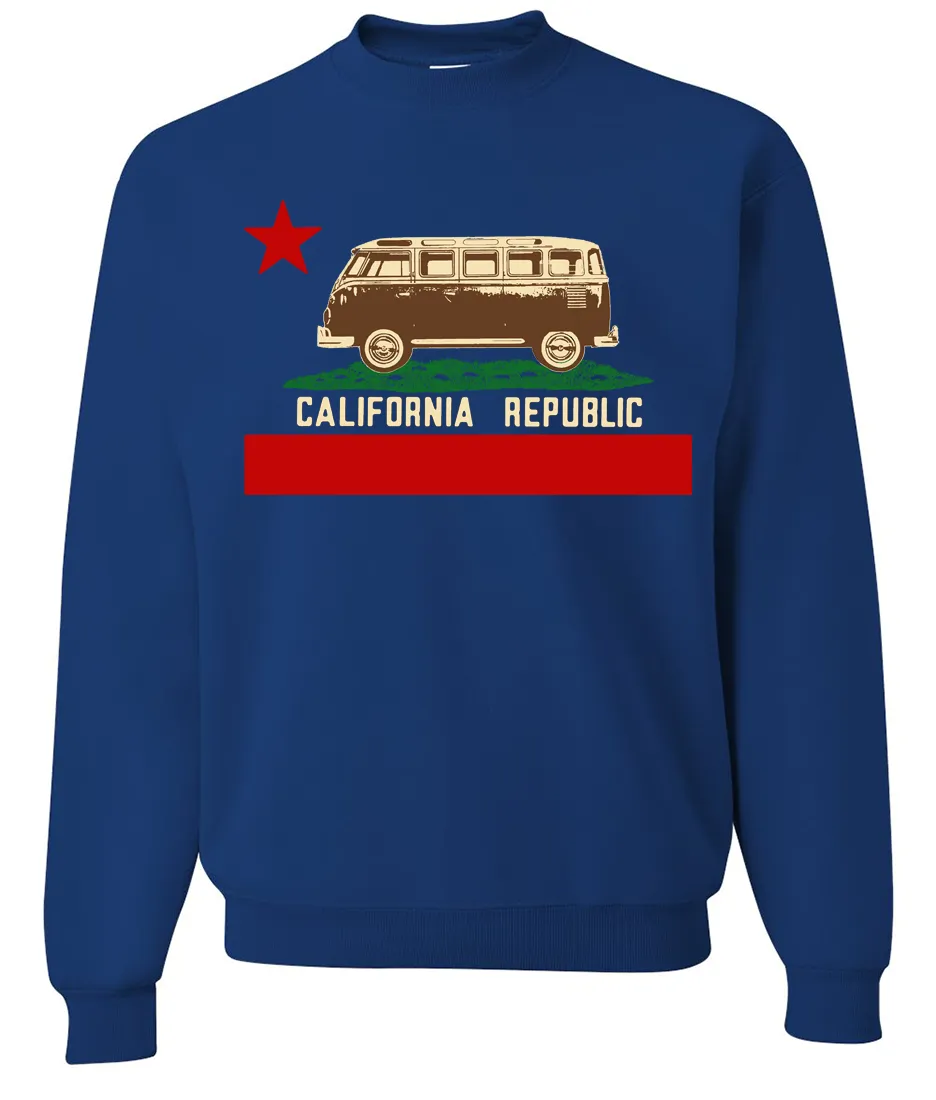 California Republic Vintage Van Crewneck Sweatshirt