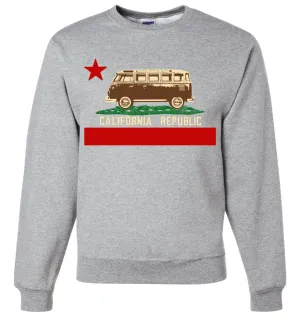 California Republic Vintage Van Crewneck Sweatshirt