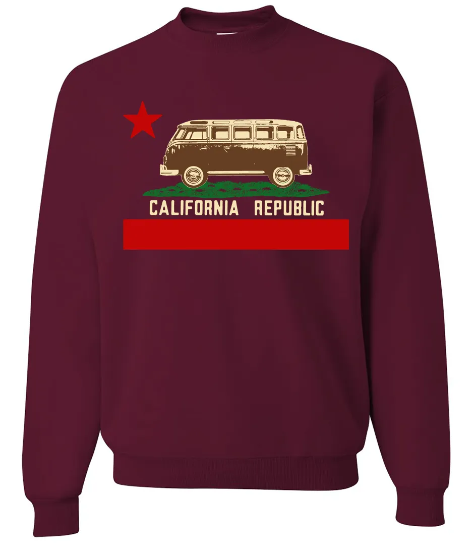 California Republic Vintage Van Crewneck Sweatshirt