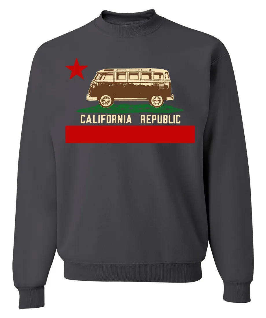 California Republic Vintage Van Crewneck Sweatshirt