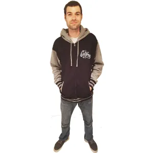 California Varsity Zip-Up Hooded Heavyweight Sweatshirt