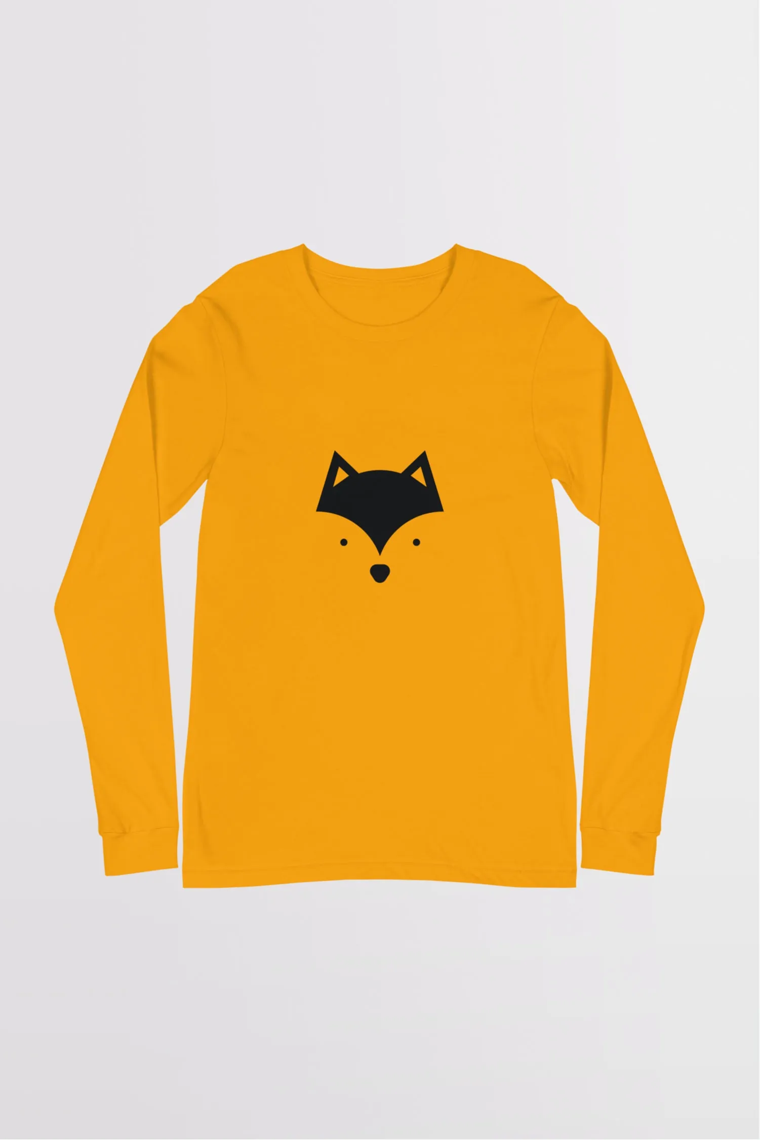 Camiseta de manga larga de lobo