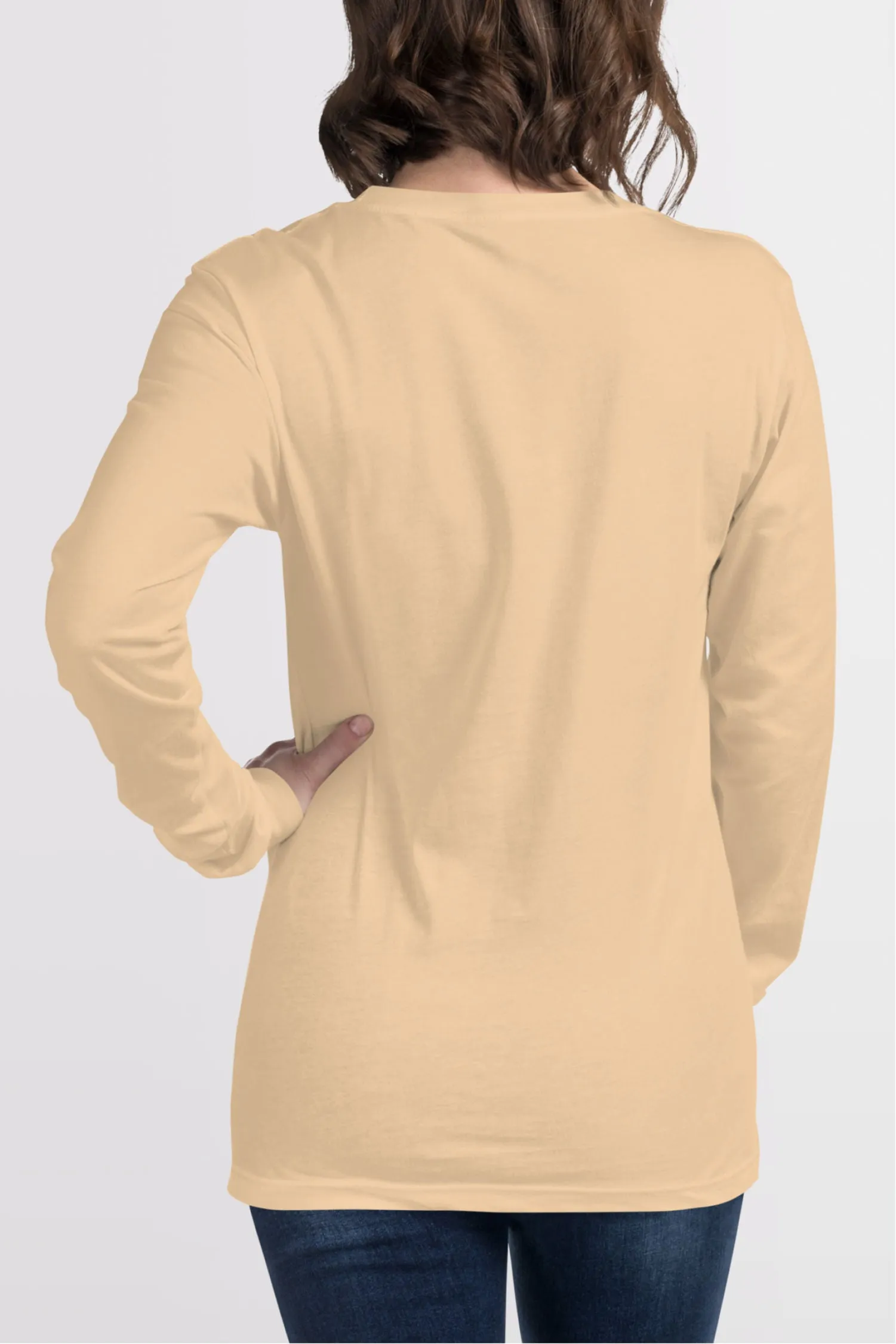 Camiseta de manga larga de lobo