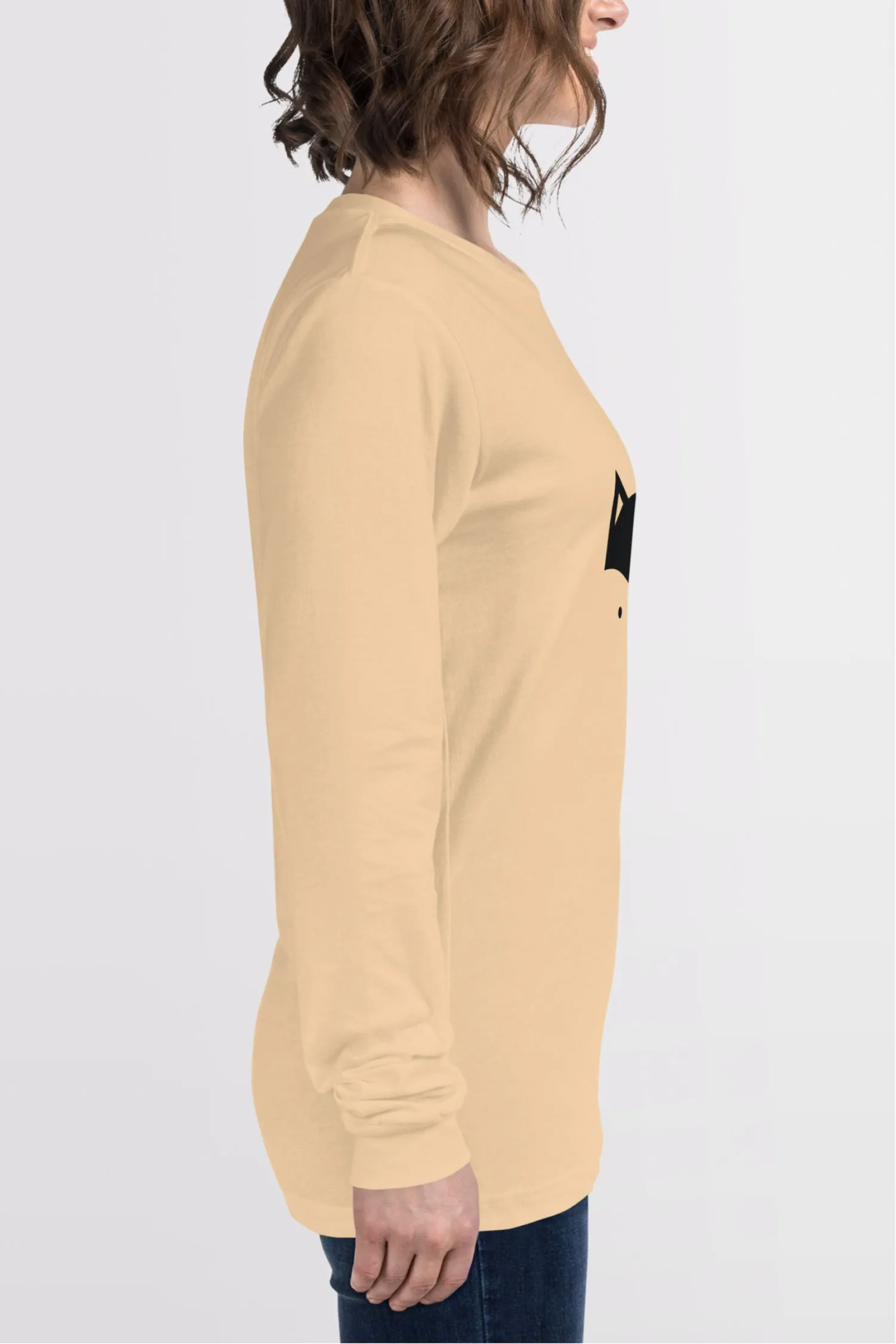 Camiseta de manga larga de lobo