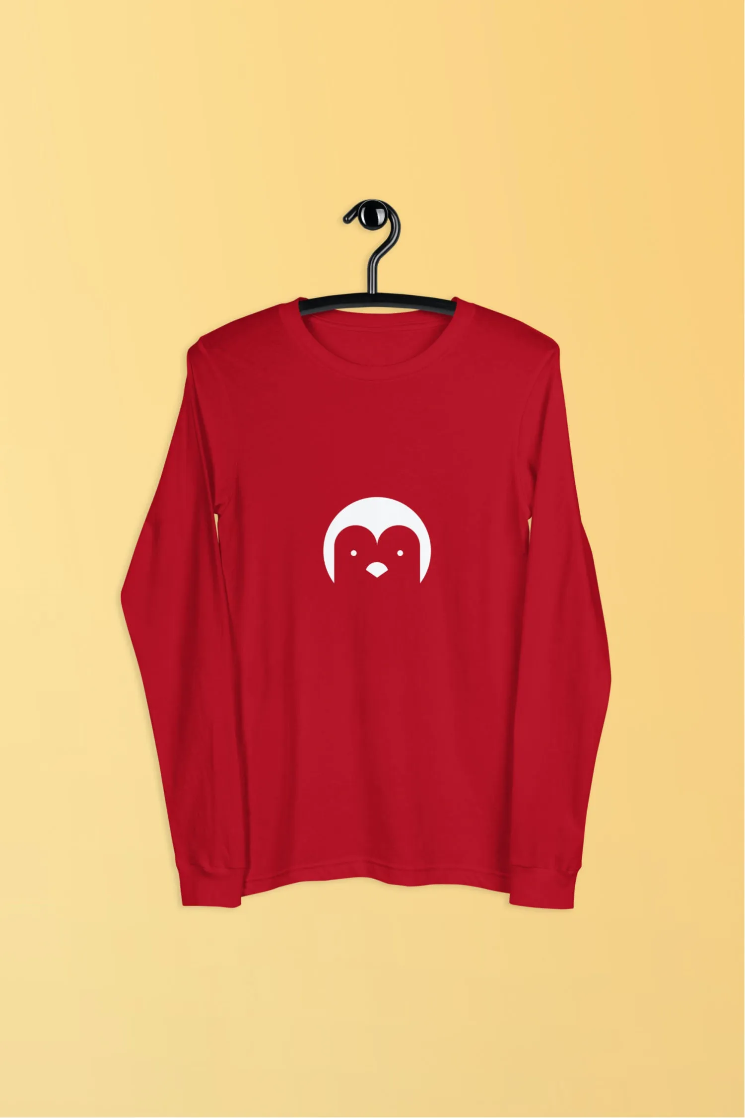 Camiseta de manga larga de pingüino