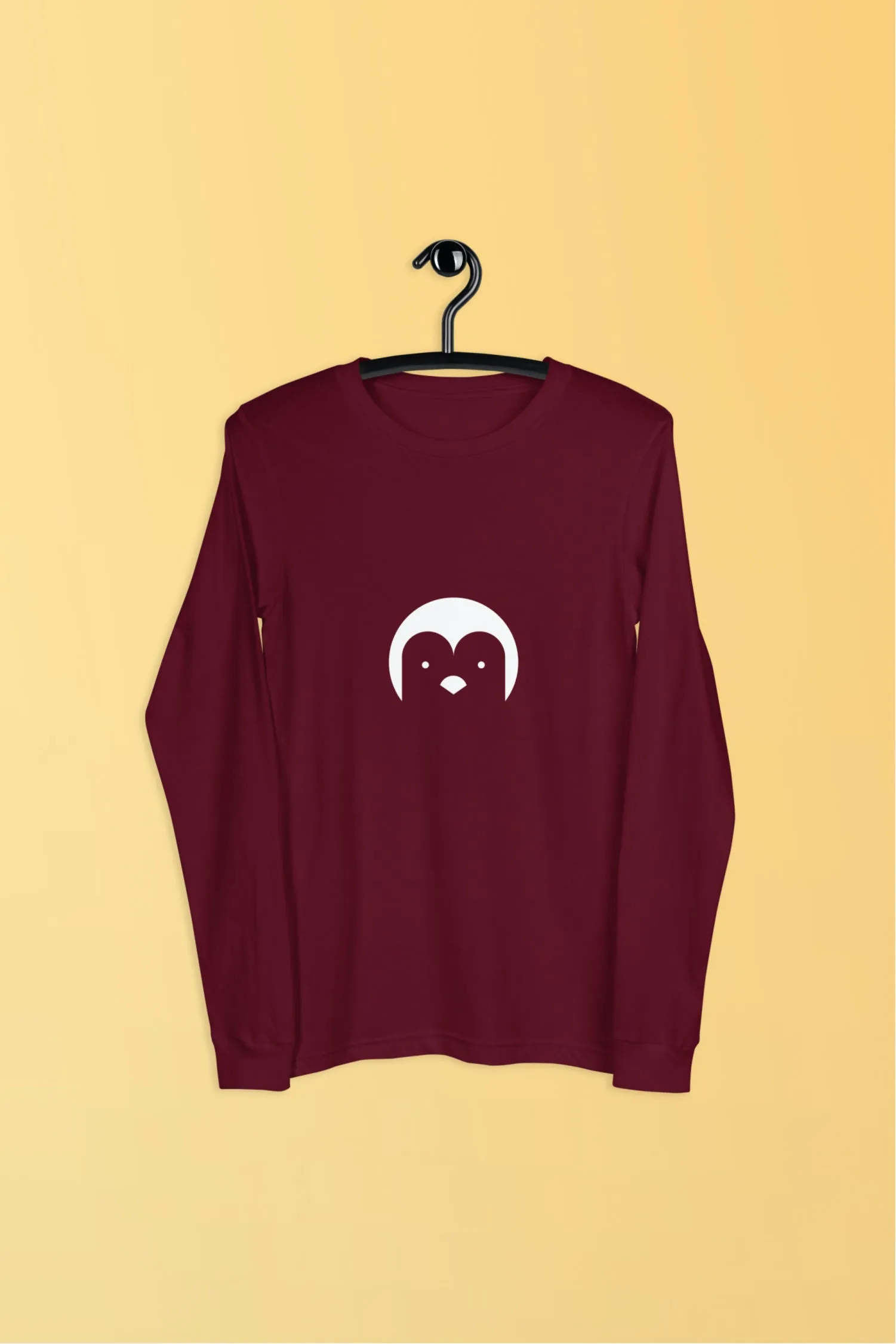 Camiseta de manga larga de pingüino