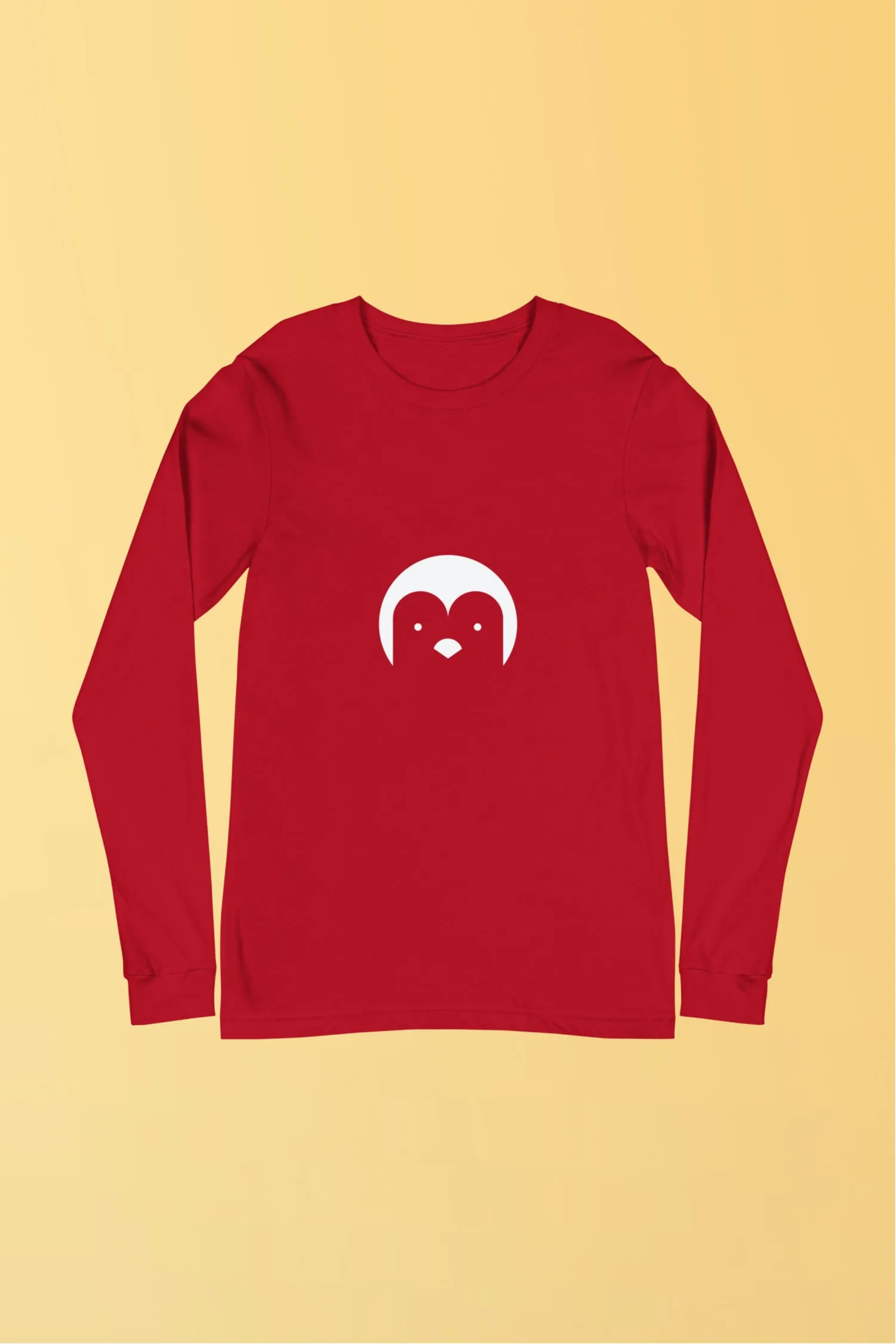 Camiseta de manga larga de pingüino
