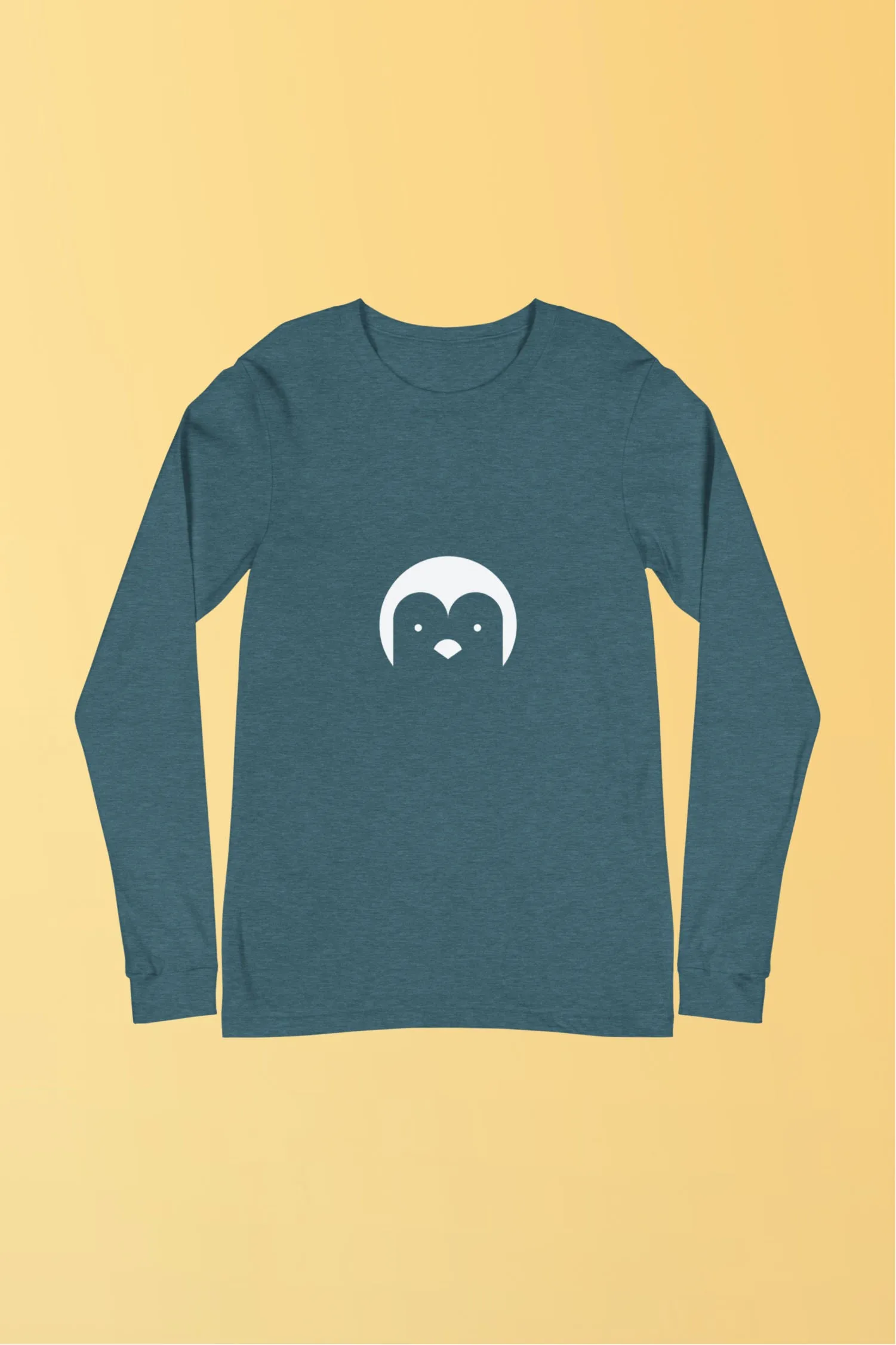 Camiseta de manga larga de pingüino