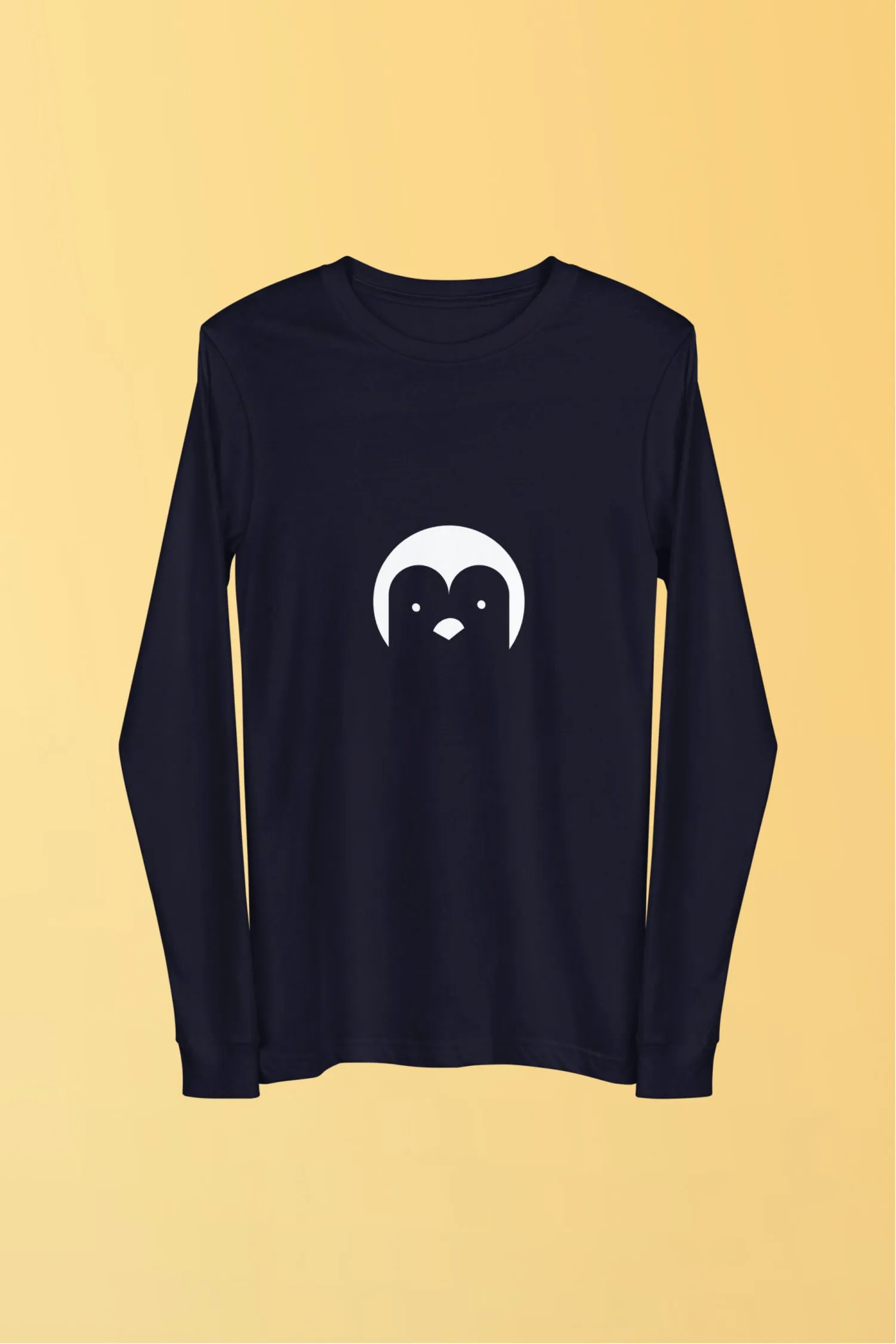 Camiseta de manga larga de pingüino